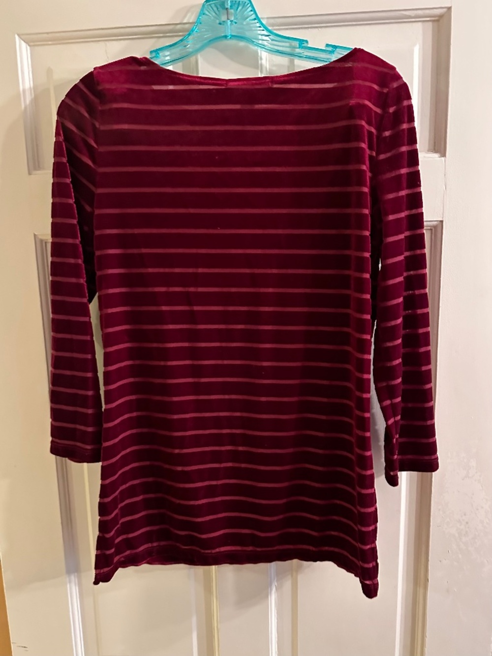 Ralph Lauren Burgandy Long Sleeve Pullover Wms Top size Med NWT